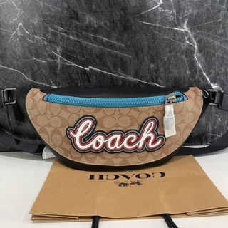 💥ลดราคา💥กระเป๋าคาดอก คาดเอว 13" F76795 COACH WARREN BELT BAG