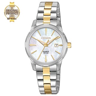 CITIZEN Quartz Ladies Watch รุ่น EU6074-51D - 2 กษัตริย์/หน้ามุก