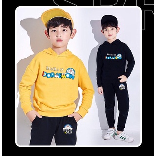 K-2168-O+TKU332 เซ็ท 2 ชิ้น   แฟชั่นเด็ก เสื้อแขนยาวคอกลม+กางเกงขายาว ลายน่ารัก