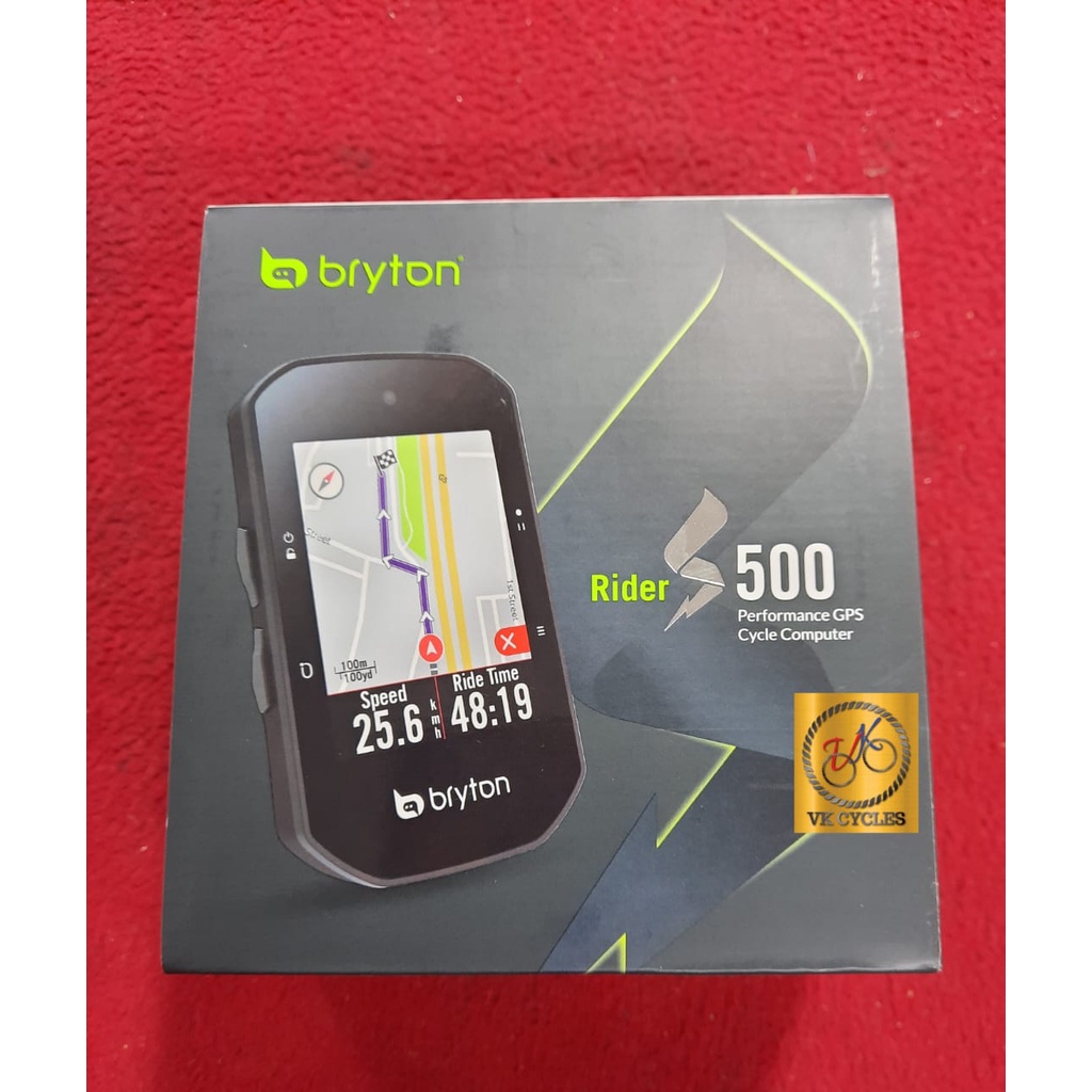 BRYTON RIDER S500E S500T S500 หน้าจอสัมผัสสี GPS CYCLE เมตร