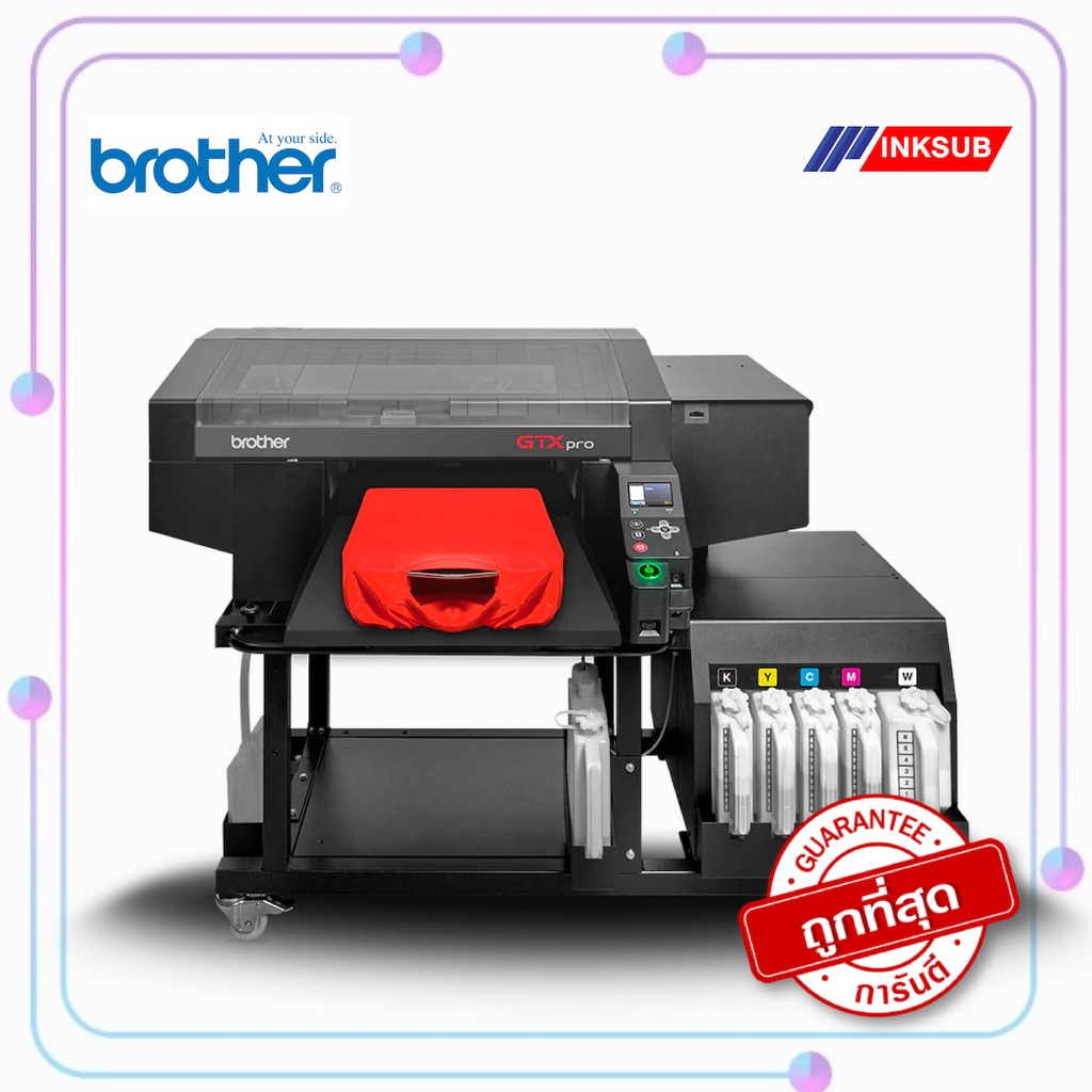 Brother GTX pro bulk เครื่องพิมพ์ผ้าแบบ DTG printer
