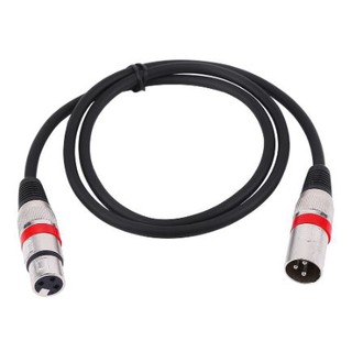 สายสัญญาณ สาย XLR Balanced Stereo ผู้ เมีย ยาว 1 ม.