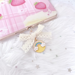 🌸จุกกันฝุ่น ipad, iphone, android จุกหูฟัง จุกกันฝุ่นโทรศัพท์, สินค้าDiy, พร้อมส่ง