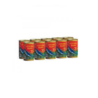 โรซ่า ปลาแมคเคอเรลในซอสมะเขือเทศ 155 กรัม x 10 กระป๋อง Roza Mackerel in Tomato Sauce 155g x 10 cans