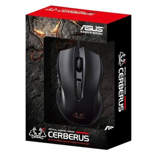 MOUSE ASUS CERBERUS Ambidextrous OPTICAL  GAMING  (รับประกัน2ปี)