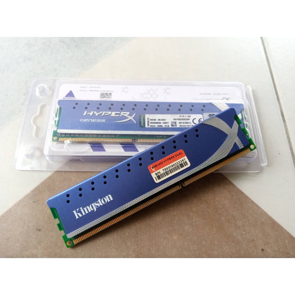 แรม RAM DDR3 kingston hyperX Genesis 4GB bus1600