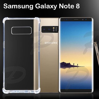 เคสใส เคสสีดำ กันกระแทก ซัมซุง โน้ต 8 หลังนิ่ม Tpu Case For Samsung Galaxy Note 8 (6.3)
