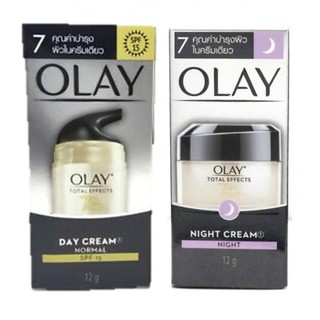 OLAY Total Effect 7in1 Mini Set (Day Cream Normal SPF15 + Night Cream) โอเลย์ โททัล เอฟเฟ็คส์ 7in1 มินิ เซ็ท