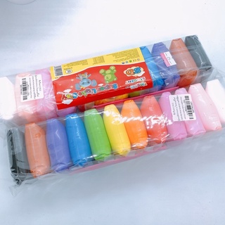 ดินเบา 12 สี พร้อมเครื่องมือ