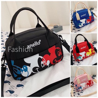 (ใส่โค้ดลดเพิ่ม MMS15BAG) พร้อมส่ง ! Mickey แบบถือพร้อมสายสะพายข้าง