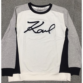 เสื้อสเวตเตอร์ Karl lagerfeld ไซส์xs อกเสื้อ36-37 ของแท้จากอเมริกา พร้อมส่ง ไม่ต้องรอพรี