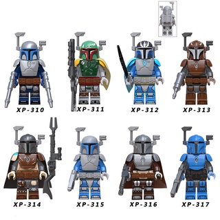 บล็อกตัวต่อToys Star Wars The Mandalorian ขนาดเล็ก Kt1041