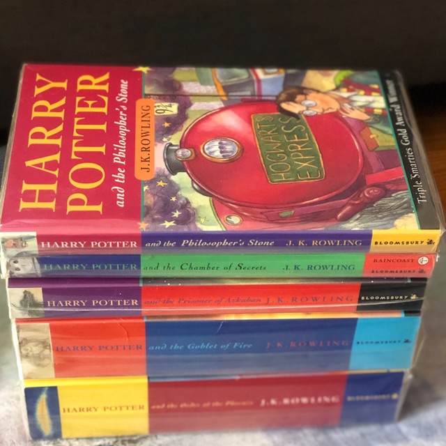 Harry Potter UK Paperbacks Version 1 Edition Cover (หายาก) - pammy ...