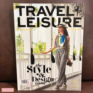 นิตยสารภาษาอังกฤษ Travel+Leisure Southeast Asia : SEP 2015 The Style &amp; Design Issue