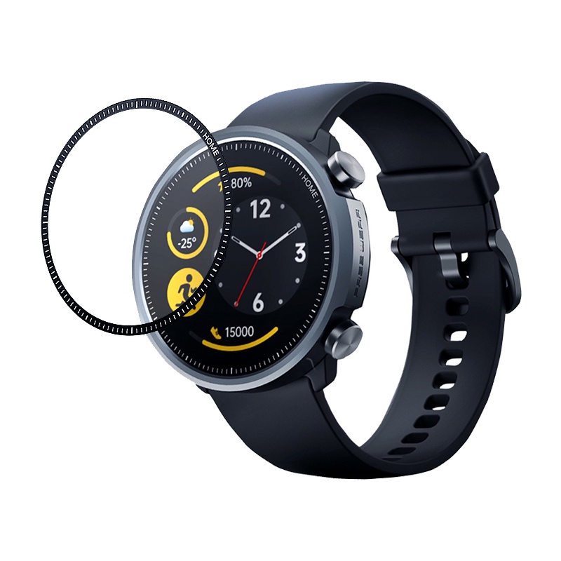 ฟิล์มกันรอย 3D สําหรับ Mibro Watch A1 Smart Watch โค้ง นิ่ม ป้องกันหน้าจอ อุปกรณ์เสริม