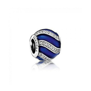 (พร้อมส่ง)*New*Pandora Blue Adornment Charm