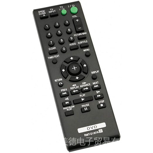 ใหม่ RMT-D197A RMTD197A รีโมทคอนโทรล fit สําหรับ Sony CD DVD Player DVP-SR760HP DVP-SR750HP DVP-SR32