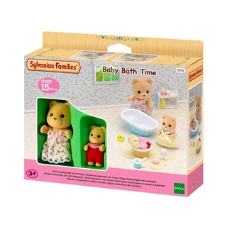 ❤ พร้อมส่ง ❤ Sylvanian Families: Baby Bath Time / ของแท้ 100% ของใหม่ ซิลวาเนียน แฟมิลี่ อุปกรณ์อาบน้ำเบบี้ [กล่อง Eng]