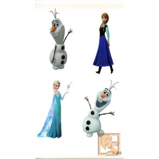 Tattoo Minimal เจ้าหญิงเอลซ่า Elsa of Arendelle แท็ททู สติ๊กเกอร์