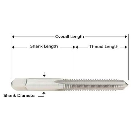 HSS Through Holes Over Size Machine Tap 8-32 UNC (OH3)