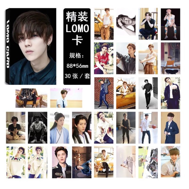 LOMO CARD LUHAN 1ชุด 30รูป