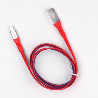 d-power USB Cable 4A Fast Charge / สายชาร์จเร็ว 4A สายเชือกถักเเบบเเบน เเข็งเเรง ไม่หักงอ ยาว 1 เมตร รับประกัน 1 ปี