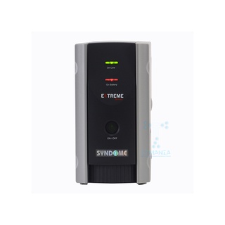 SYNDOME UPS (เครื่องสำรองไฟฟ้า) รุ่น EXTREME 800 (800VA/360WATT) **รับประกัน 2 ปี**