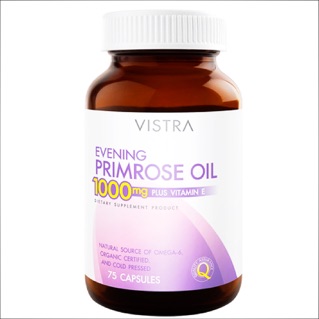 Vistra Evening Primrose 1000mg 75 Capsules