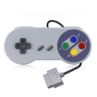 [ส่งเร็ว1-2 วัน]  จอยเกมส์สำหรับเครื่อง Super Famicom สายยาว 1.2เมตร  ของใหม่ [Snes/SFC Game controller + Joypad]