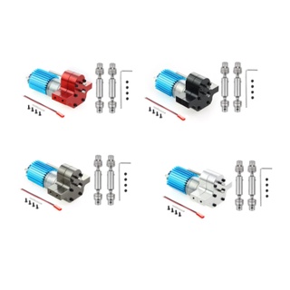 ชุดกล่องเกียร์อัพเกรด Mn99S MN99 WPL C24 WPL C14 พร้อมเพลามอเตอร์ 370