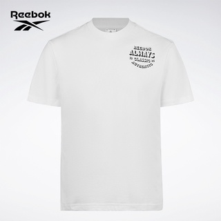 Reebok Reebok เสื้อยืด คอกลม แขนสั้น สไตล์คลาสสิก สําหรับทุกเพศ