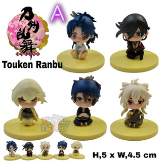 โมเดล Touken Ranbu ศึกระบำดาบเทวะ โทเคน รันบุ งานสวย น่ารัก มีฐานตั้ง 2 ชุด 10 แบบ