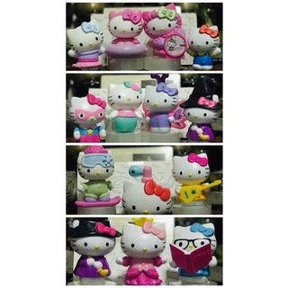 ของสะสม โมเดลคิตตี้ Hello Kitty - แมคโดนัลด์ McDonalds ตั้งโชว์สวยๆ ขนาดสูง 2.5-3.5 นิ้ว