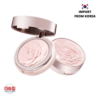 (นำเข้าจากเกาหลี) Missha Glow Tone Up Rose Pact โทนอัพครีม อัดมาในรูปกลีบกุหลาบสุดหรู ช่วยปรับสภาพสีผิว เบลอรูขุมขน ปกป