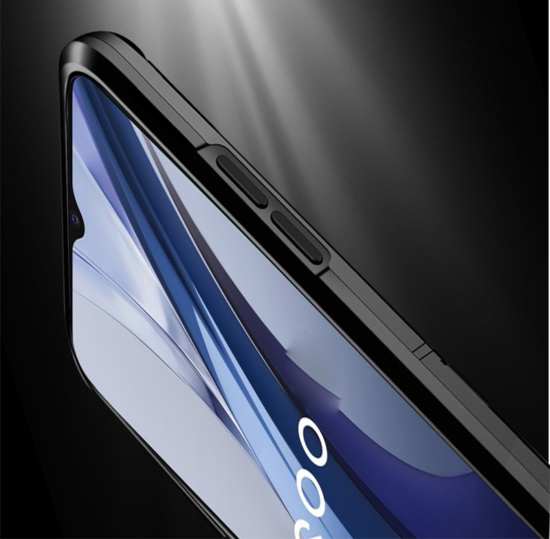 สําหรับ Vivo Y72 Y52 Y55 Y77 Y76 Y75 5G เกราะกันกระแทกกรณีแหวนขาตั้งกันชนปกหลัง - รูปที่ 7