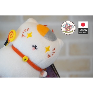 พวงกุญแจตุ๊กตาหัวแมวเนียนโกะเซนเซย์ ลิขสิทธิ์ญี่ปุ่น 🇯🇵Nyanko Sensei Head Plush Keychain &gt;&gt; banpresto