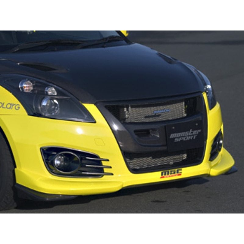 สเกิร์ตหน้าสำหรับ SUZUKI SWIFT ปี 2012 ทรงMONSTER งานพลาสติก ABS ไม่ทำสี
