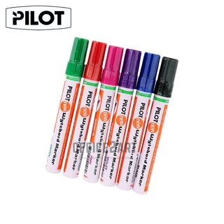 PILOT ปากกาไวท์บอร์ด ไพล็อต (1 ด้าม) รุ่น WBMK-M *มีให้เลือก 6 สี* Whiteboard Marker ปากกาเขียนกระดาน ไวท์บอร์ด