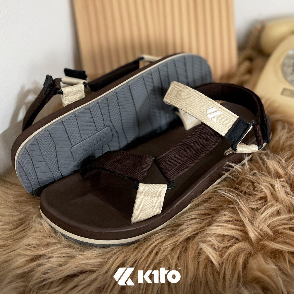 [ลด30% เก็บโค้ด 2509FASHDD] KITO Flow TwoTone AC27 M รุ่นโฆษณา รองเท้าแตะผู้ชาย รัดส้น กีโต้  Size 40-46