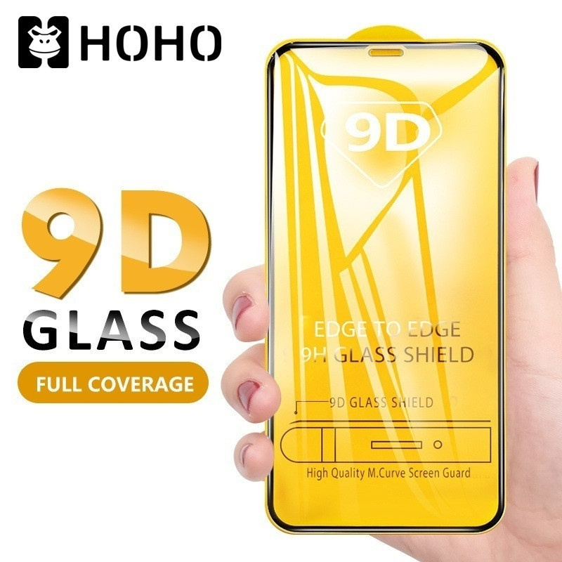 🔥ฟิล์มกระจก ใช้สำหรับ iPhone 17 Air 16e 6 S G 7 8 Plus + SE X XR XS Max 11 12 13 14 15 17 Pro Max Plus Mini 9D แบบเต็มจอ