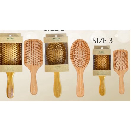 พร้อมส่ง** หวีไม้ พร้อมส่ง* Aveda (มีโลโก้)