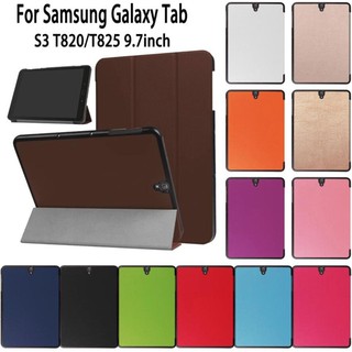 เคสหนังแบบพับได้สำหรับ Samsung Galaxy Tab S3 T820 T825 9.7"