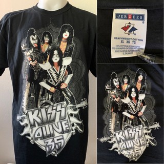 เสื้อวง KISS : Kiss alive 35 1973-2009