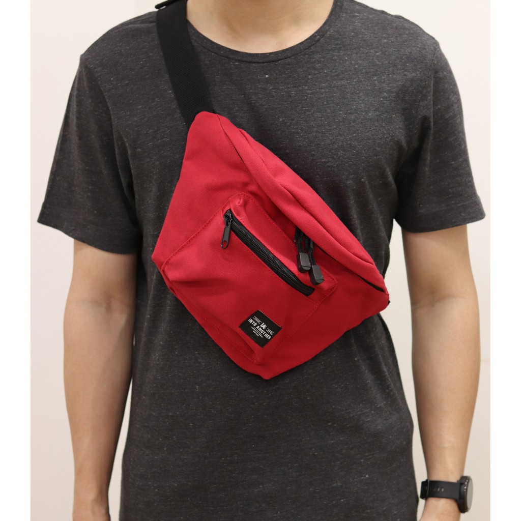 กระเป๋าคาดเอว / คาดอก IA Canvas Waist Bag