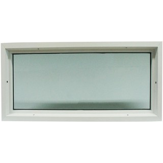 UPVC light channel UPVC FIXED WINDOW HOFFEN 60X40CM WHITE Window door accessories Door window ช่องแสง UPVC ช่องแสงหน้าต่