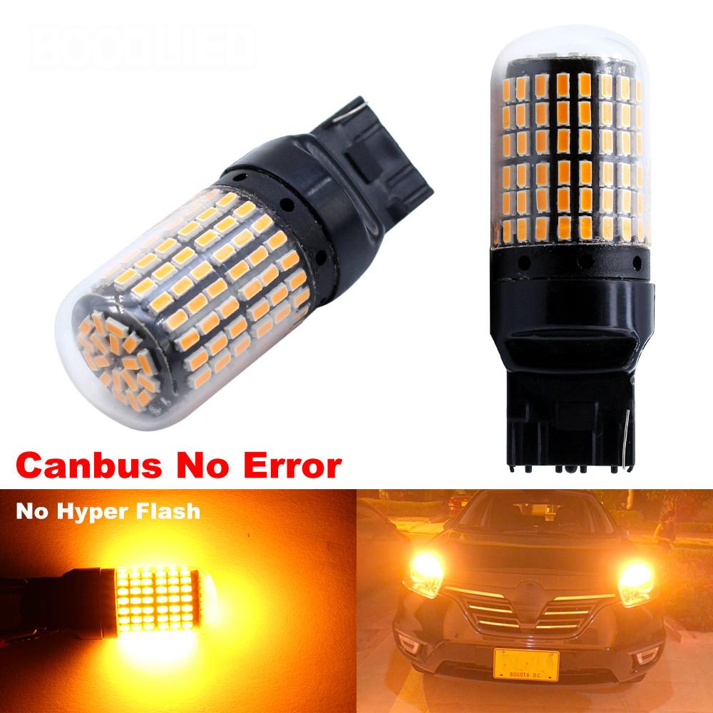 หลอดไฟCanbus No Hyper Flash T 20 7440 W 21 W ไฟ Led 2 ดวงสําหรับใช้ถ่ายภาพในสตูดิโอชิ้น