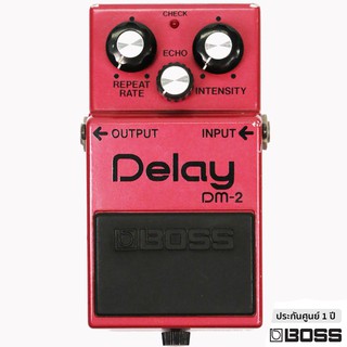 BOSS® DM-2W Delay เอฟเฟคกีตาร์ เสียงดีเลย์ หน่วงเวลาได้ถึง 800 มิลลิวินาที + แถมฟรีถ่านพร้อมใช้งาน ** ประกันศูนย์ 1 ปี *