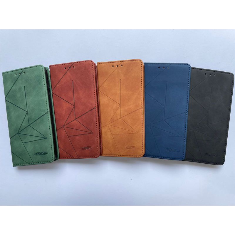 FLIP COVER LEATHER SAMSUNG J1 ACE, J2, J3, J4, J5, J6, J7, J8 FLIP NON BUTTON