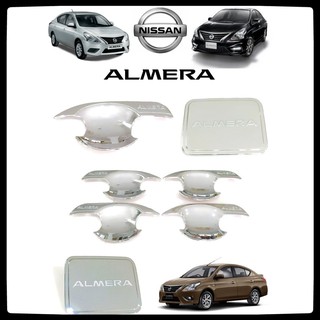 💥ของแต่งครบชุด💥 NISSAN ALMERA ปี 2010-19 ชุดแต่ง Chromium