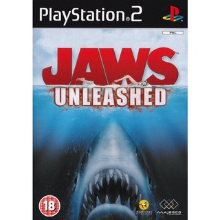 Jaws Unleashed (Europe) PS2 แผ่นเกมps2 แผ่นไรท์ เกมเพทู